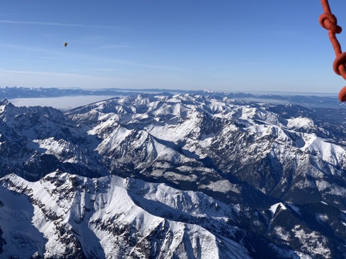 Prelet balónom ponad Tatry | balon.sk