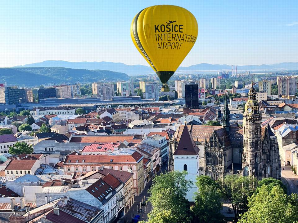 Vyhliadkový let balónom Košice | balon.sk