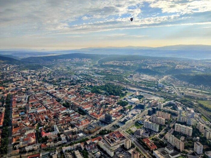 Vyhliadkový let balónom Košice | balon.sk