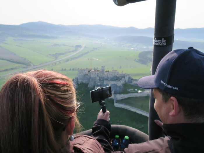 Vyhliadkový let balónom Spišský hrad | balon.sk